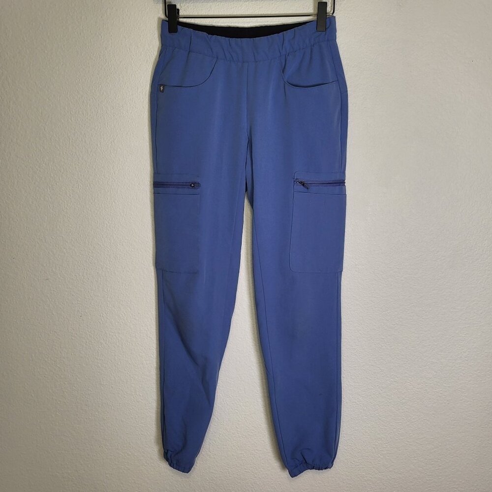 Figs Jogger Scrub Pants in Light Blue size XXS